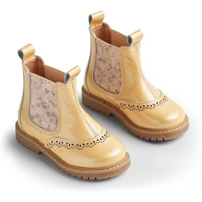 Wheat Unisex barn Chelsea stövlar Champ med dubbla gummisneakers, 5310 citron, 25 EU Wheat Unisex barn Chelsea stövlar Champ med dubbla gummisneakers, 5310 citron, 25 EU