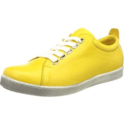 Andrea Conti Damsneakers, gul, 37 EU Andrea Conti Damsneakers, gul, 37 EU