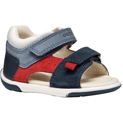 Geox B Sandal Zapito Boy, babysandaler för barn, Marinblå, 22 EU Geox B Sandal Zapito Boy, babysandaler för barn, Marinblå, 22 EU