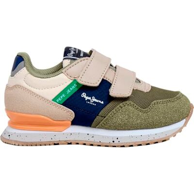 Pepe Jeans London South BK Sneak, Grön (Moon Mist Green), 12 UK Pepe Jeans London South BK Sneak, Grön (Moon Mist Green), 12 UK
