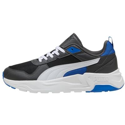 PUMA Unisex Trinity 2 Lt Sneaker, svart silver dimma skymning grå berg blå, 36 EU PUMA Unisex Trinity 2 Lt Sneaker, svart silver dimma skymning grå berg blå, 36 EU