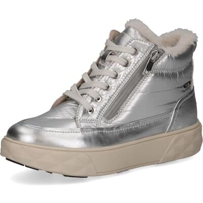 CAPRICE dam 9-26280-45 modestövlar, silvercomb, 39 EU bred, Silver kam, 39 EU bred CAPRICE dam 9-26280-45 modestövlar, silvercomb, 39 EU bred, Silver kam, 39 EU bred
