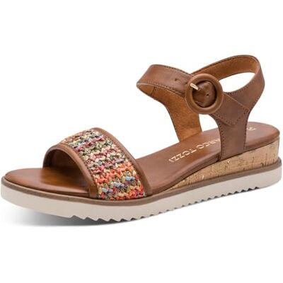 MARCO TOZZI dam 2–28710-46 sandaler, konjak comb, 36 EU MARCO TOZZI dam 2–28710-46 sandaler, konjak comb, 36 EU
