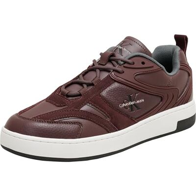 Calvin jeans herr korg cupsole hybrid AUTHEN 2 YM0YM0111 sneakers, röd (bitter choklad/vit), 39 EU, Röd bitter choklad vit, 39 EU Calvin jeans herr korg cupsole hybrid AUTHEN 2 YM0YM0111 sneakers, röd (bitter choklad/vit), 39 EU, Röd bitter choklad vit, 39 EU