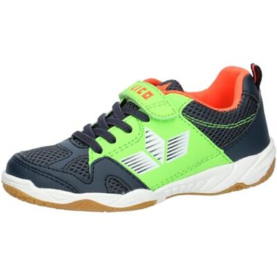 Lico Pojkar unisex barn sport VS hallsneakers marinblå/citron/orange, 27 EU Lico Pojkar unisex barn sport VS hallsneakers marinblå/citron/orange, 27 EU