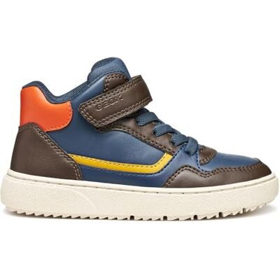 Geox J THELEVEN Pojksneakers, brun/marinblå, 24 EU, Brun marinblå, 24 EU Geox J THELEVEN Pojksneakers, brun/marinblå, 24 EU, Brun marinblå, 24 EU