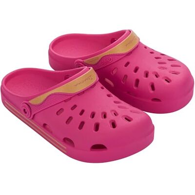 Ipanema Motion Kids Toffel Sandaler, rosa och gul, 30 EU Ipanema Motion Kids Toffel Sandaler, rosa och gul, 30 EU