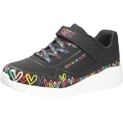 Skechers Uno Lite sneakers, svart, 13 UK barn, Svart, 13 UK Child Skechers Uno Lite sneakers, svart, 13 UK barn, Svart, 13 UK Child
