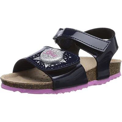Geox flickor J Adriel Girl Sandal, marinblå, 35 EU Geox flickor J Adriel Girl Sandal, marinblå, 35 EU