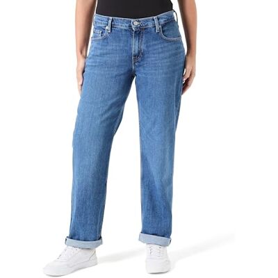 Tommy Hilfiger dam NOS CLASSIC RAIGHT RW MID BLUE WW0WW4248902D031, BLÅ (Nos Mid Blue), 32W/32L, Blå (Nos Mid blå), 32W / 32L Tommy Hilfiger dam NOS CLASSIC RAIGHT RW MID BLUE WW0WW4248902D031, BLÅ (Nos Mid Blue), 32W/32L, Blå (Nos Mid blå), 32W / 32L
