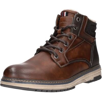 TOM TAILOR herr 1580010001 ankelstövel, Cognac, 10,5 UK, Konjak, 45 EU TOM TAILOR herr 1580010001 ankelstövel, Cognac, 10,5 UK, Konjak, 45 EU