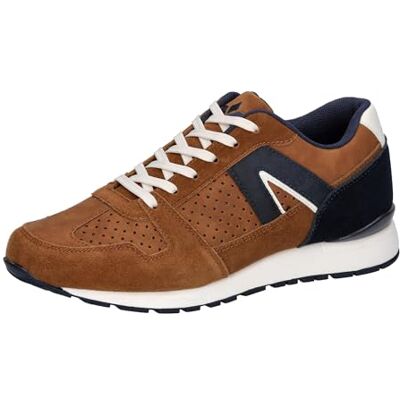 Lico Ethan sneakers för män, brun/marinblå, 40 EU, Brun marin, 40 EU Lico Ethan sneakers för män, brun/marinblå, 40 EU, Brun marin, 40 EU