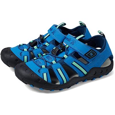 Kamik Unisex barn krabba platt sandal, Blågrön, 23 EU Kamik Unisex barn krabba platt sandal, Blågrön, 23 EU