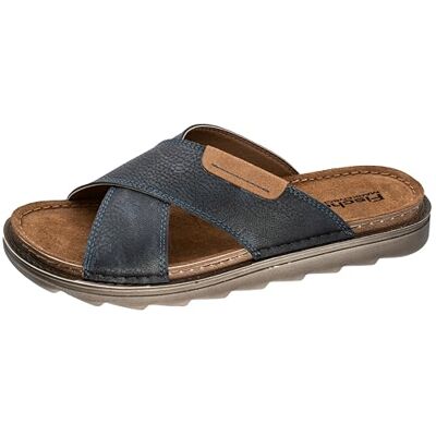 Fischer Markenschuh Fischer Tofflor för män 566660, storlek:44 EU, Färg:Blå Fischer Markenschuh Fischer Tofflor för män 566660, storlek:44 EU, Färg:Blå