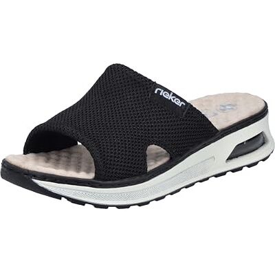 Rieker damsandaler 65651, svart, 41 EU Rieker damsandaler 65651, svart, 41 EU
