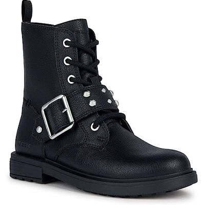 Geox Dam J Eclair Girl Ankle Boot, svart, 37 EU Geox Dam J Eclair Girl Ankle Boot, svart, 37 EU
