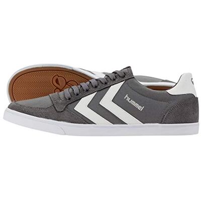 hummel SLIMMER STADIL LOW, CASTLE ROCK/WHITE KH, 38 hummel SLIMMER STADIL LOW, CASTLE ROCK/WHITE KH, 38