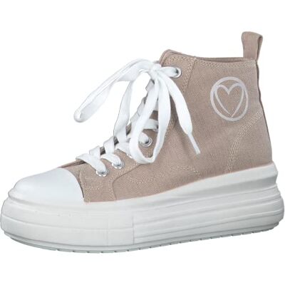 MARCO TOZZI Dam 2-2-25205-20 höga sneakers, pulver, 37 EU, pulver, 37 EU MARCO TOZZI Dam 2-2-25205-20 höga sneakers, pulver, 37 EU, pulver, 37 EU