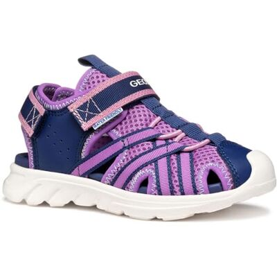 Geox flicka J Sandal Airadyum Gi, Marinblå lila, 0.5 UK Geox flicka J Sandal Airadyum Gi, Marinblå lila, 0.5 UK