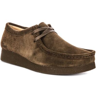 Clarks WallabeeEVOSh Womens Olive Suede, 5.5 Clarks WallabeeEVOSh Womens Olive Suede, 5.5