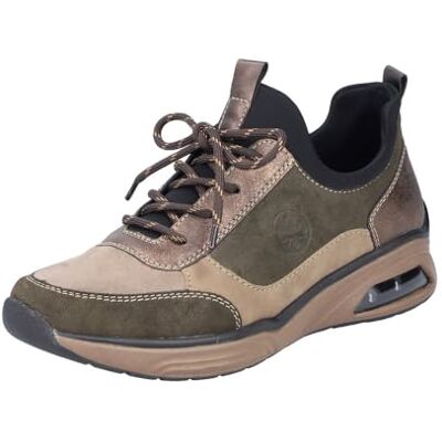Rieker M5660 sneakers för kvinnor, GUL, 36 EU Rieker M5660 sneakers för kvinnor, GUL, 36 EU
