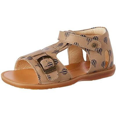 Naturino Pojkar flickor QUARZO sandaler, taupe-multi, 2 UK barn, Taupe multi Naturino Pojkar flickor QUARZO sandaler, taupe-multi, 2 UK barn, Taupe multi