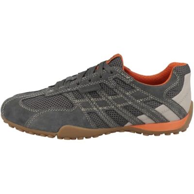 Geox Herr U Snake ORIGINAL A sneakers, grå, 44 EU, GRÅ, 44 EU Geox Herr U Snake ORIGINAL A sneakers, grå, 44 EU, GRÅ, 44 EU
