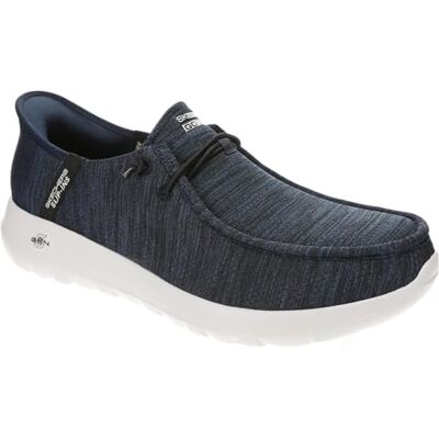 Skechers herr SLIP-INS: GO WALK MAX-FREE HANDS sneakers, marinblå, 7 UK, Marinblått Xsp, 7 UK Wide Skechers herr SLIP-INS: GO WALK MAX-FREE HANDS sneakers, marinblå, 7 UK, Marinblått Xsp, 7 UK Wide