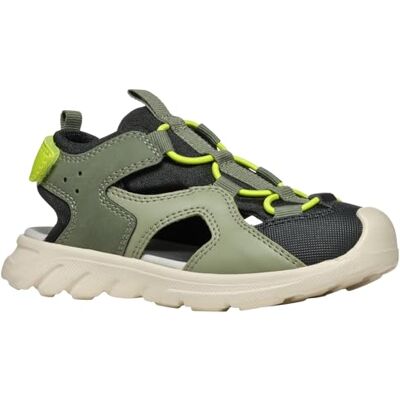 Geox Pojkar J Airadyum BO sandal, Militär lime, 26 EU Geox Pojkar J Airadyum BO sandal, Militär lime, 26 EU
