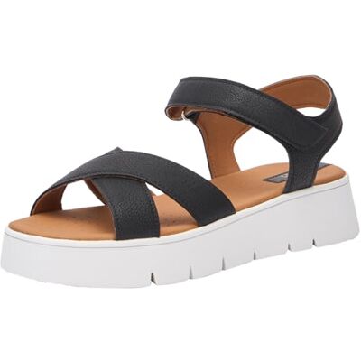 Geox Dam D DANDRA 40 C Wedge Sandal, svart, 38 EU, svart, 38 EU Geox Dam D DANDRA 40 C Wedge Sandal, svart, 38 EU, svart, 38 EU