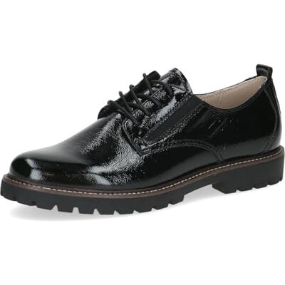 CAPRICE dam 9-23703-45 Oxford, svart Naplak, 40 EU, Svart Naplak, 40 EU CAPRICE dam 9-23703-45 Oxford, svart Naplak, 40 EU, Svart Naplak, 40 EU