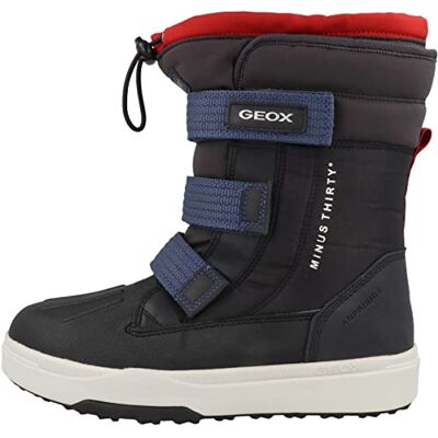 Geox J BUNSHEE PG Boy B A Fashion båt, Navy/RED, 36 EU Geox J BUNSHEE PG Boy B A Fashion båt, Navy/RED, 36 EU