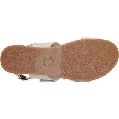 CA'SHOTT A/S Dam Casalice Kardborreband läder platt sandal, cream, 40 EU, kräm, 40 EU CA'SHOTT A/S Dam Casalice Kardborreband läder platt sandal, cream, 40 EU, kräm, 40 EU