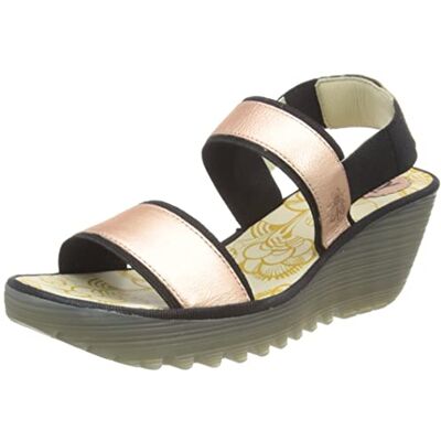 Fly London Dam YACO416FLY Sandal, Blush Gold, 6 UK, Rodnande guld, 39 EU Fly London Dam YACO416FLY Sandal, Blush Gold, 6 UK, Rodnande guld, 39 EU