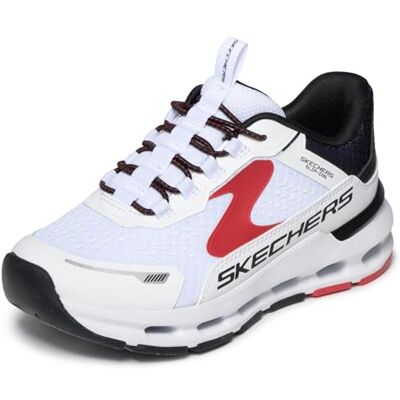 Skechers Glide-Step Plus Vista-Lane sneakers, vit/svart/röd, 40 UK Skechers Glide-Step Plus Vista-Lane sneakers, vit/svart/röd, 40 UK