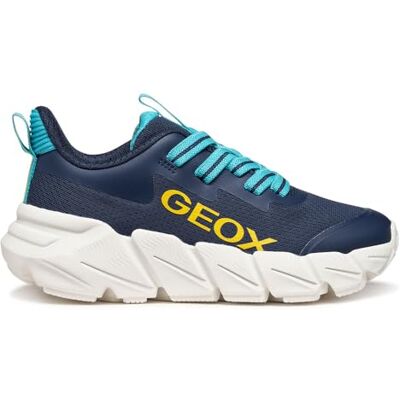 Geox J FLEXYPER Fast Boy Sneaker, Navy/LT Blå, 38 EU, Marinblå, 38 EU Geox J FLEXYPER Fast Boy Sneaker, Navy/LT Blå, 38 EU, Marinblå, 38 EU