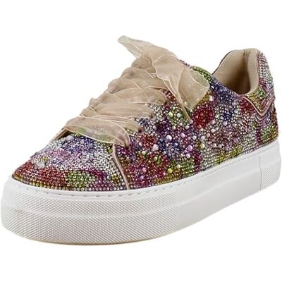 Betsey Johnson Sidny sneakers för kvinnor, Ljust blommönster, 41 EU Betsey Johnson Sidny sneakers för kvinnor, Ljust blommönster, 41 EU