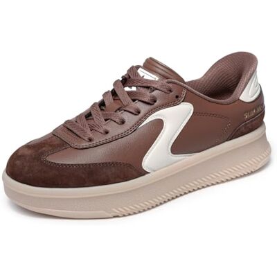 Skechers Hotshot Hi-Lifted Luxe Hands Free Slip-ins, sneakers för kvinnor, Brun, 37.5 EU Skechers Hotshot Hi-Lifted Luxe Hands Free Slip-ins, sneakers för kvinnor, Brun, 37.5 EU