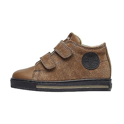 Falcotto Michael-Sneakers i läder och mocka, Brun, 20 EU Falcotto Michael-Sneakers i läder och mocka, Brun, 20 EU