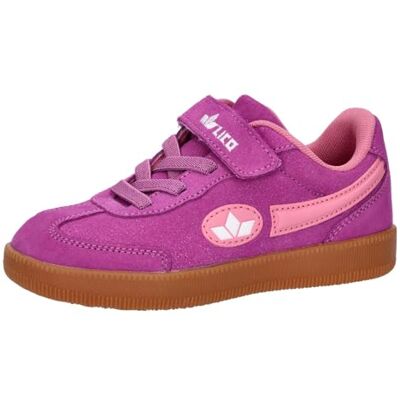 Lico Pojkar unisex barn Shuttle L VS sneakers, lila/rosa, 30 EU Lico Pojkar unisex barn Shuttle L VS sneakers, lila/rosa, 30 EU