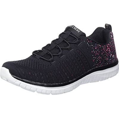 Skechers Women's Virtue Sneaker, 38.5 EU bred Skechers Women's Virtue Sneaker, 38.5 EU bred