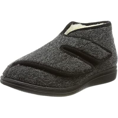 Fischer Markenschuh Fischer Unisex Bad Wiessee tofflor, Mörkgrå 44 EU Fischer Markenschuh Fischer Unisex Bad Wiessee tofflor, Mörkgrå 44 EU