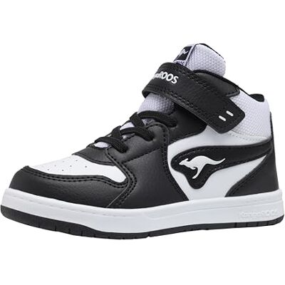 KangaROOS Baby pojkar K-CPI Nalle Ev sneakers, Jet Black White, 24 EU KangaROOS Baby pojkar K-CPI Nalle Ev sneakers, Jet Black White, 24 EU