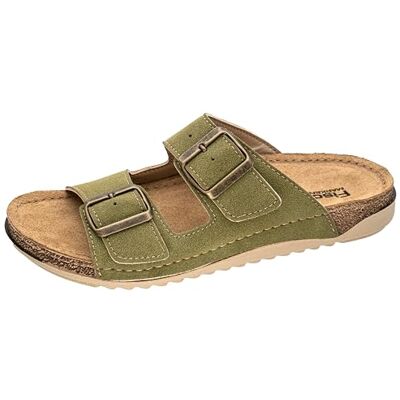 Fischer Markenschuh Fischer Dam Sarah platt tofflor, vass, 36 EU, reed, 36 EU Fischer Markenschuh Fischer Dam Sarah platt tofflor, vass, 36 EU, reed, 36 EU
