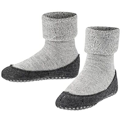FALKE unisex barn Cosyshoe Minis Toffelsocka halkskyddande noppor på filtsulan bekväm varm med plysch hudvänlig andningsaktiv klimatanpassande lukt"hämmande ull 1 par FALKE unisex barn Cosyshoe Minis Toffelsocka halkskyddande noppor på filtsulan bekväm varm med plysch hudvänlig andningsaktiv klimatanpassande lukt"hämmande ull 1 par