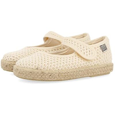GIOSEPPO Rosa Spadrille Typ Skor Beige Grid för Baby Seine, Beige, 22 EU GIOSEPPO Rosa Spadrille Typ Skor Beige Grid för Baby Seine, Beige, 22 EU