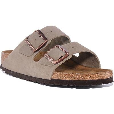 Birkenstock Arizona sandaletter/träskor barn marin tofflor, toupe, 39 EU smal Birkenstock Arizona sandaletter/träskor barn marin tofflor, toupe, 39 EU smal