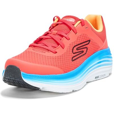 Skechers Men's Max Cushioning Endeavour Sneaker, Orange/Blue, 10.5 Skechers Men's Max Cushioning Endeavour Sneaker, Orange/Blue, 10.5