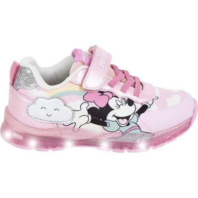 CERDÁ LIFE'S LITTLE MOMENTS Mimmi Pigg med LED-ljus och slitstark TPR-sula, Disney-stil, unisex sneakers för barn, Färg: rosa, 26 EU CERDÁ LIFE'S LITTLE MOMENTS Mimmi Pigg med LED-ljus och slitstark TPR-sula, Disney-stil, unisex sneakers för barn, Färg: rosa, 26 EU