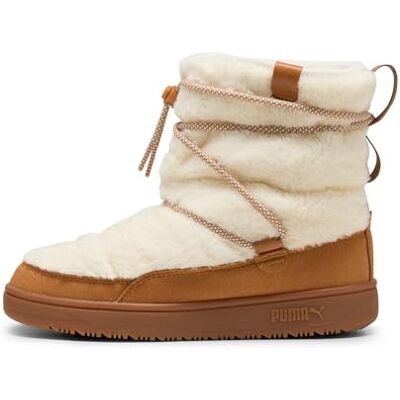 PUMA Snowbae Suede WNS Sneaker för kvinnor, Frostad elfenben karamell latte, 40 EU PUMA Snowbae Suede WNS Sneaker för kvinnor, Frostad elfenben karamell latte, 40 EU